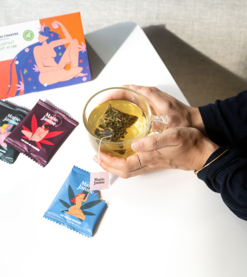L'avant gardiste L'épicerie thé CBD dosettes coffret
