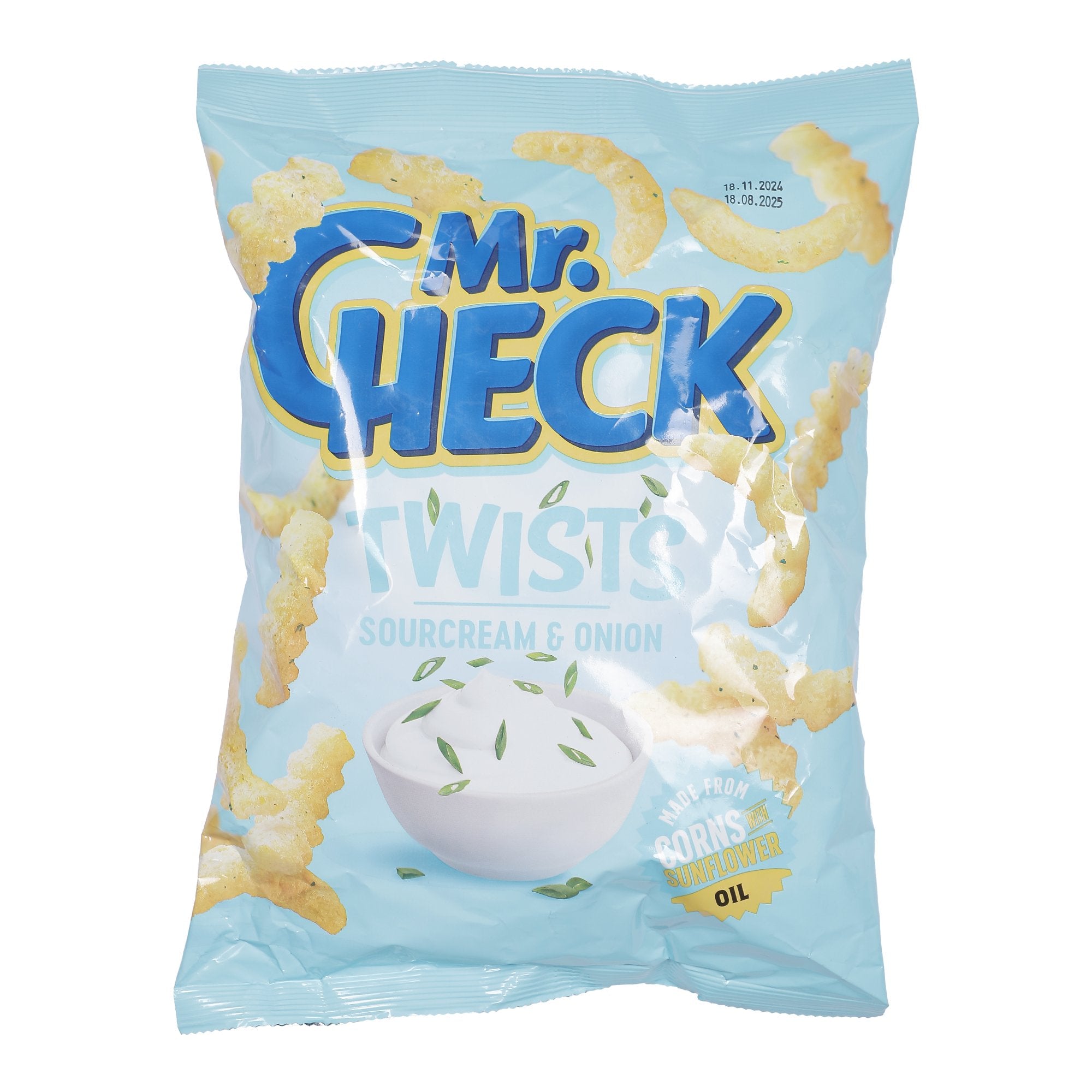 Stokomani Épicerie Sachet twists crème oignon snack apéro salé