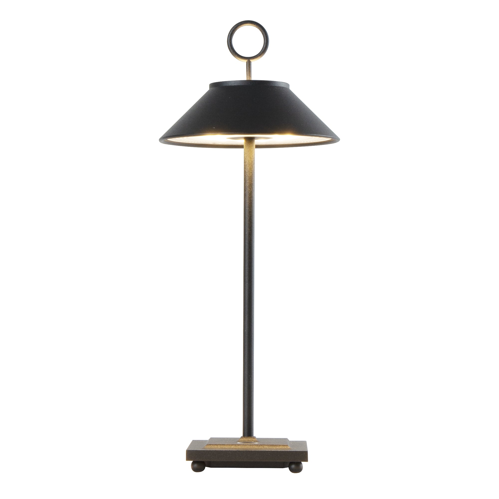 Red Deco Marais Black Lampe Sans Fil Alu Noire H28,4 cm