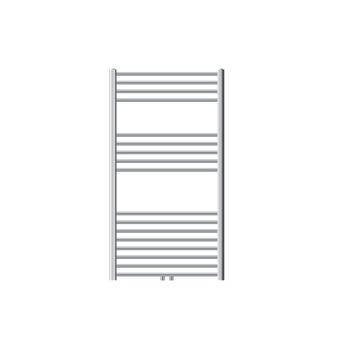 ECD Germany Sahara radiateur salle de bain 750x1200 chromé droit