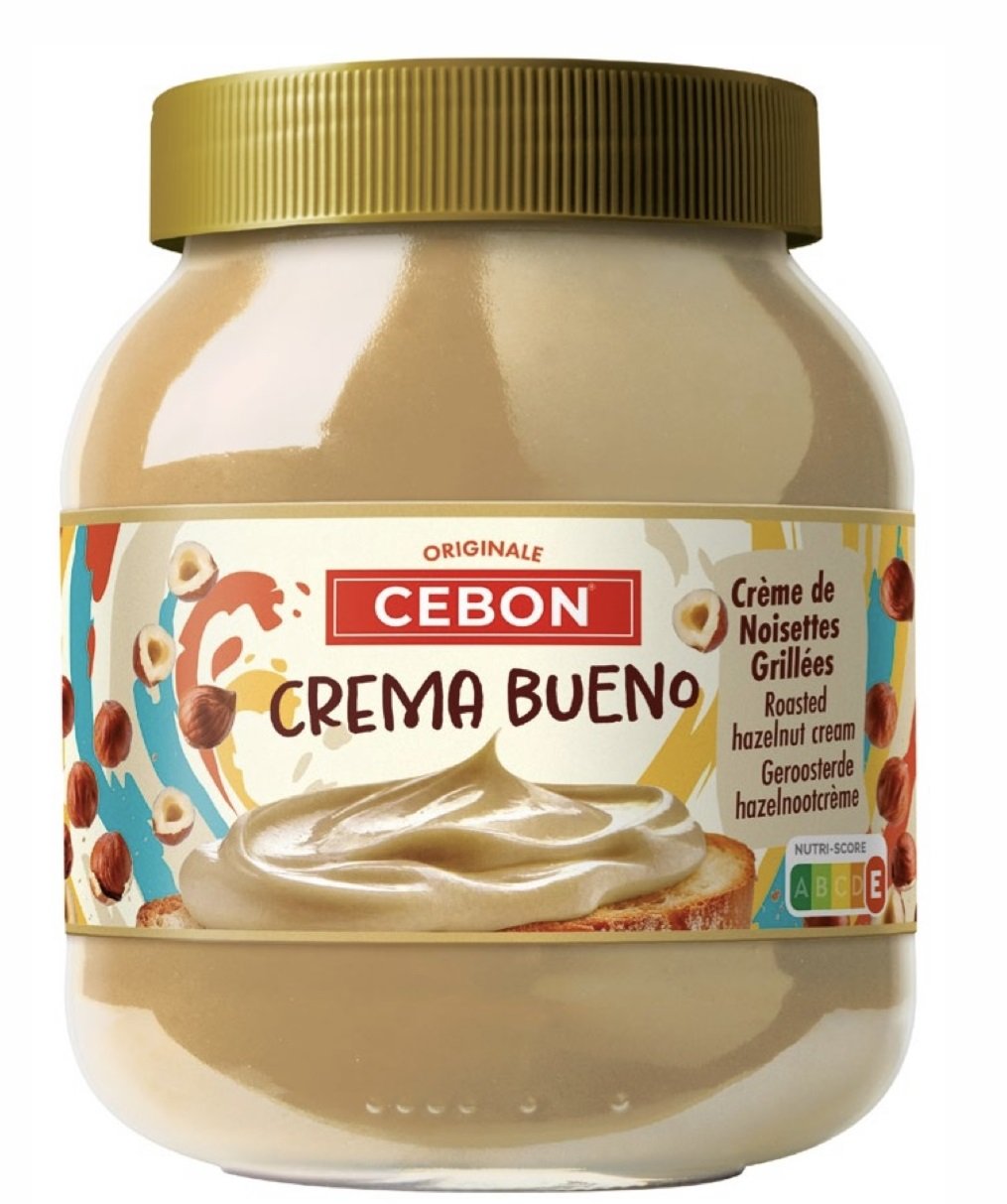 Bueno pâte à tartiner crème noisette pot à tartiner