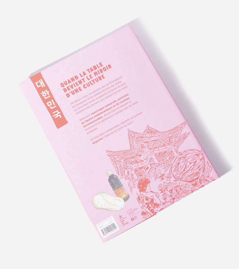 L'avant gardiste Livres & Papeterie Korea Cantina livre cuisine coréenne