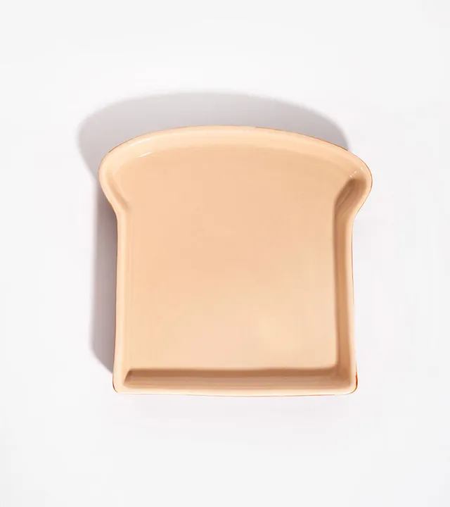 L'avant gardiste set 2 assiettes toast brunch