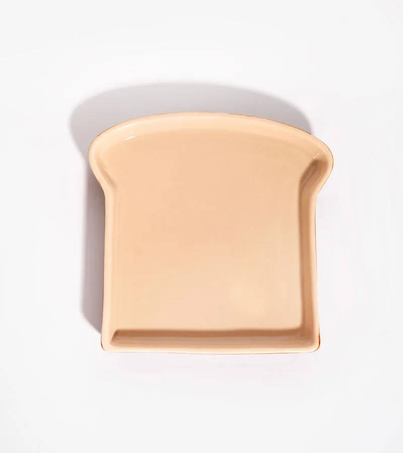 L'avant gardiste set 2 assiettes toast brunch