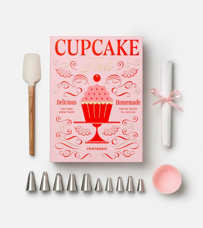L'avant gardiste coffret accessoires cupcakes deluxe pâtisserie