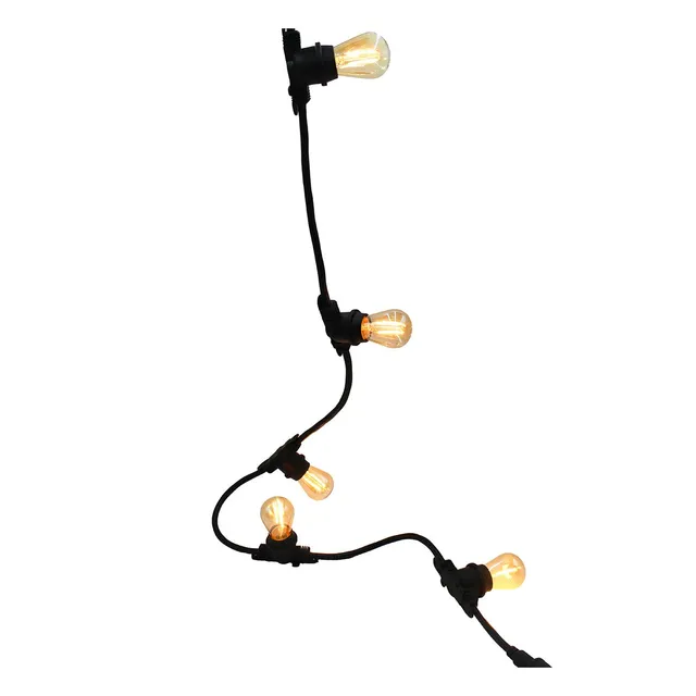 Red Deco Link Me Light guirlande connectable 5 m E27 vintage