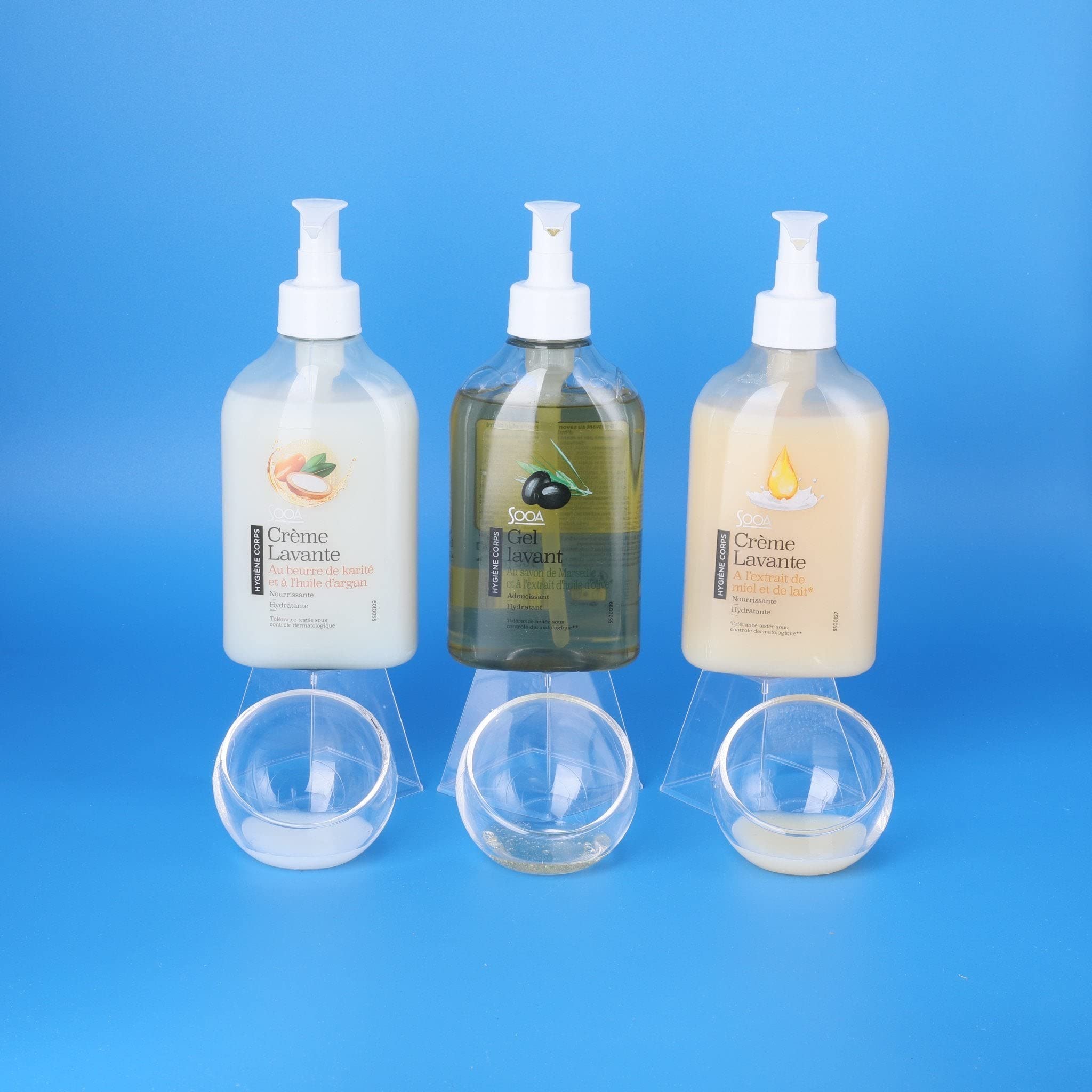 Leader Price Sooa crème lavante miel et lait 300ml peau douce