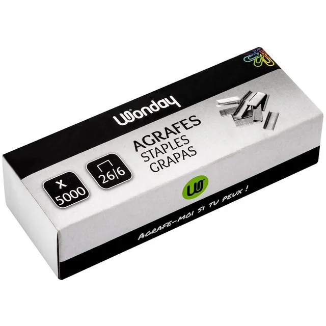 Safe Tool Fournitures de bureau agrafes 26/6 sans effort