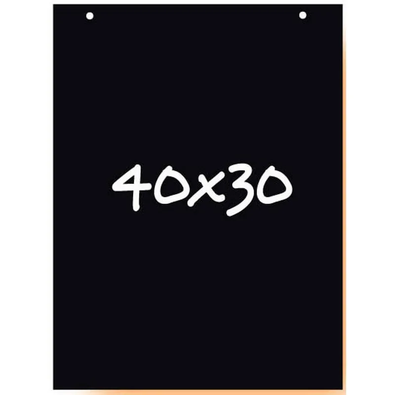 Safe Tool Fournitures scolaires Ardoise murale 40x30 cm craie