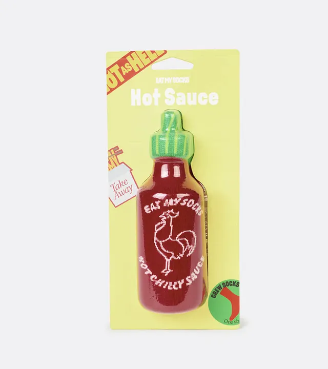 L'avant gardiste Lifestyle & Fun chaussettes Hot Sauce mixte