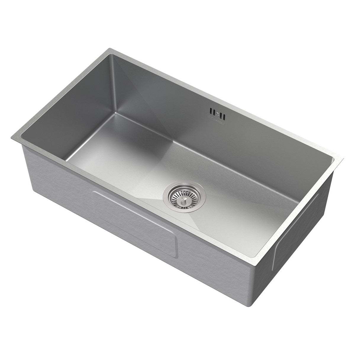 ECD Germany évier encastrable inox 70x40 cm argent
