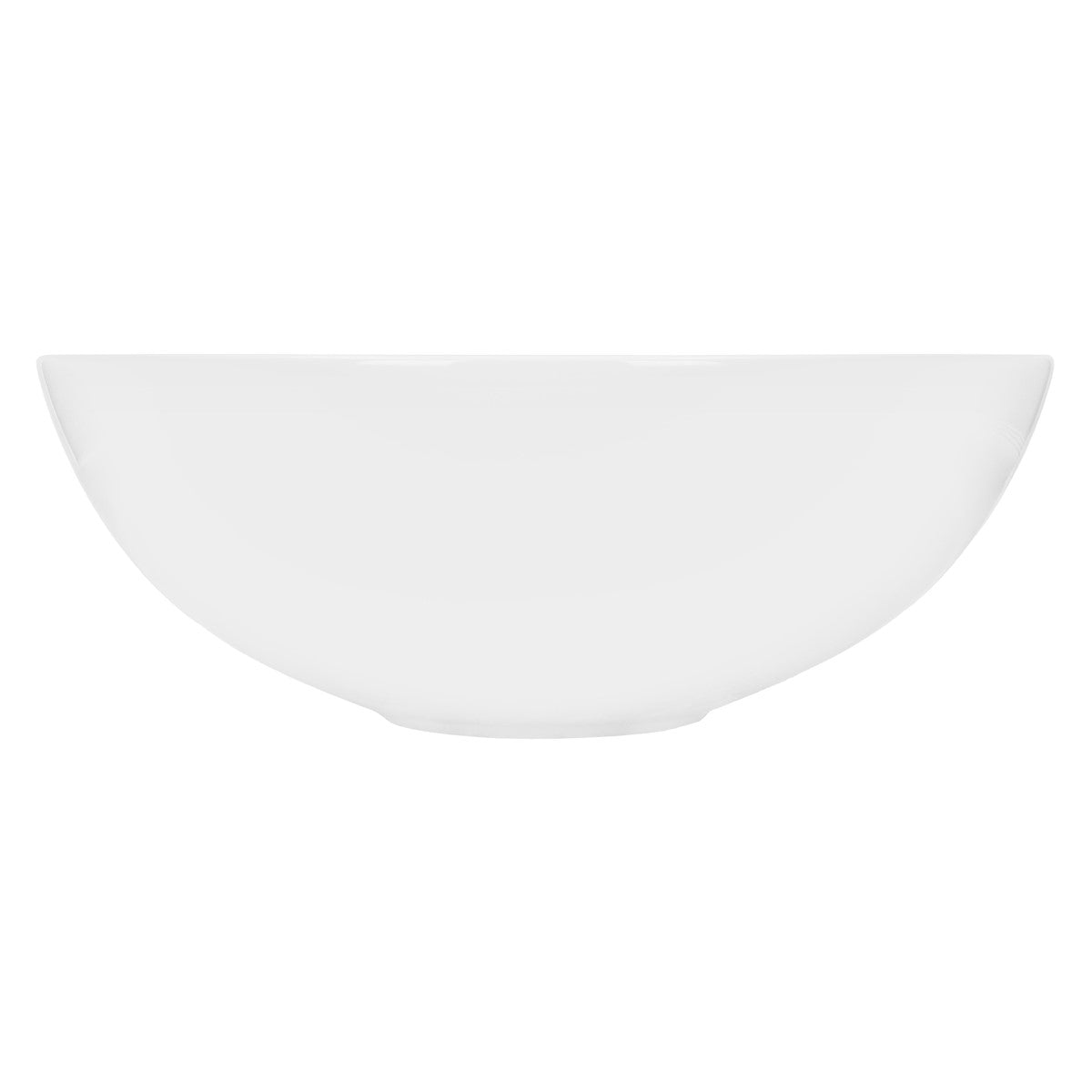 ECD Germany LuxeBath Vasque ronde céramique noire Ø400mm