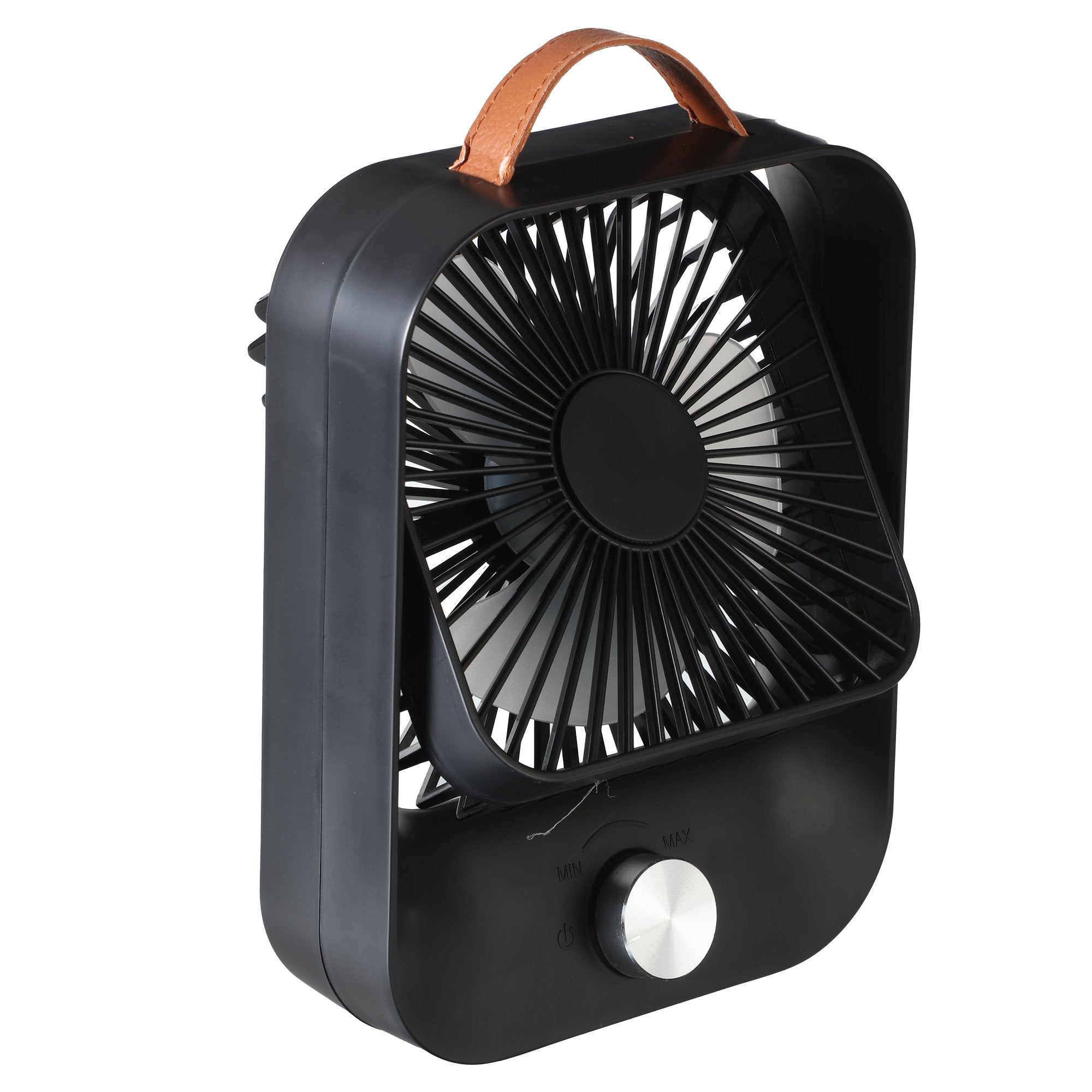Stokomani Ventilateur nomade noir USB bureau