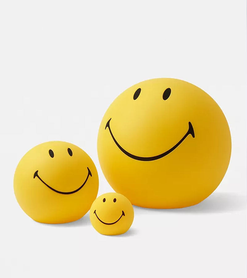 L'avant gardiste Déco lumineuse Lampe Smiley Petit luminaire jaune