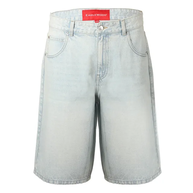 Stokomani Mode Short en jean bleu homme