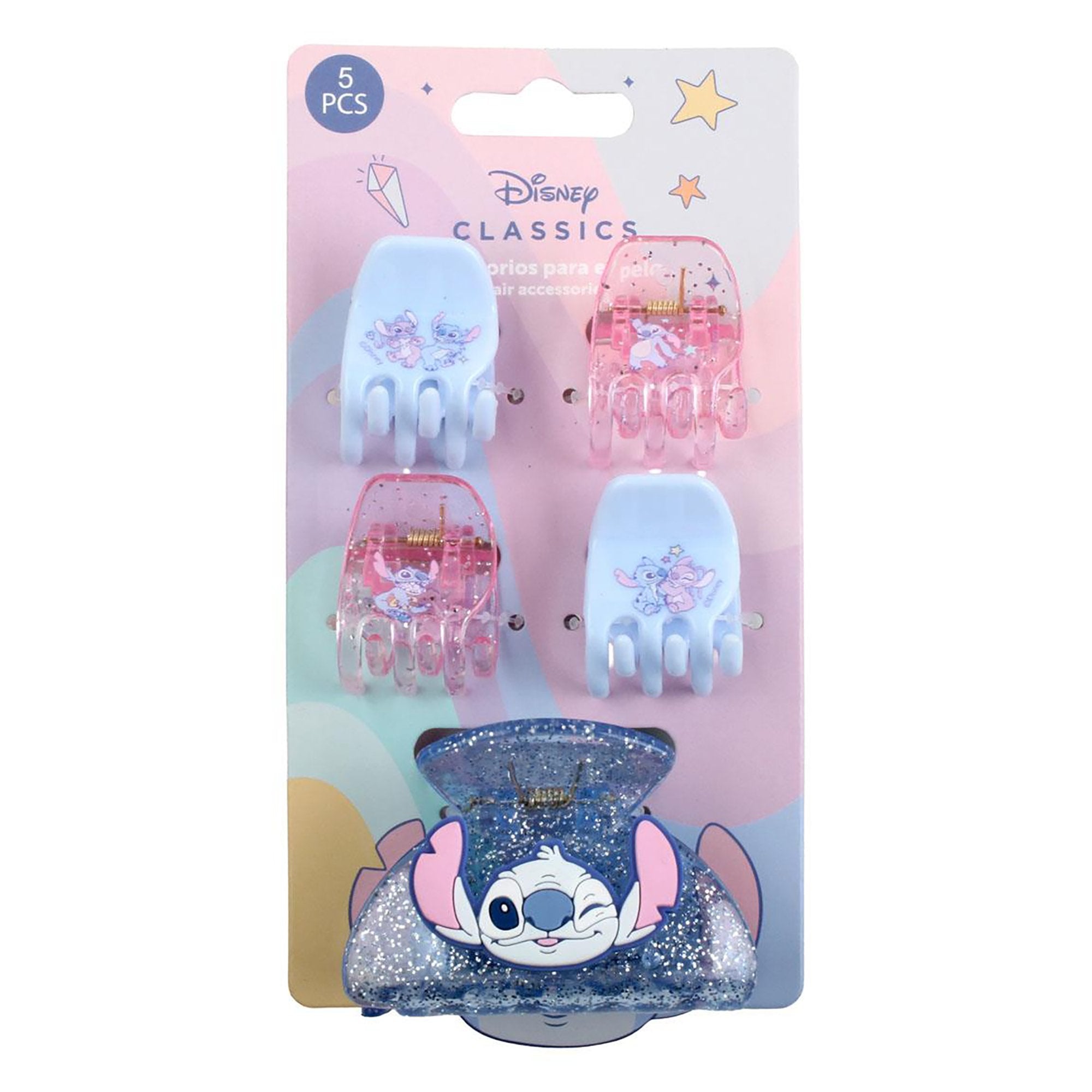 Disney Lilo & Stitch pinces cheveux x5 fantaisie enfant