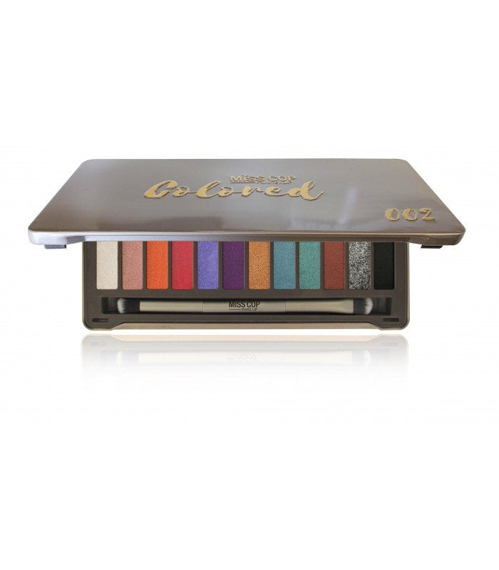 Miss Cop palette 24 fards à paupières couleurs douces