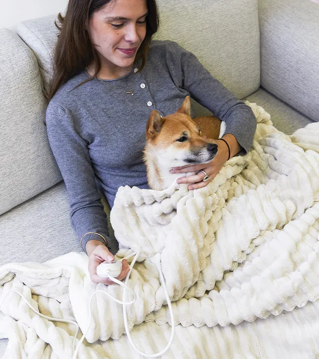 L'avant gardiste couverture chauffante cocooning hiver
