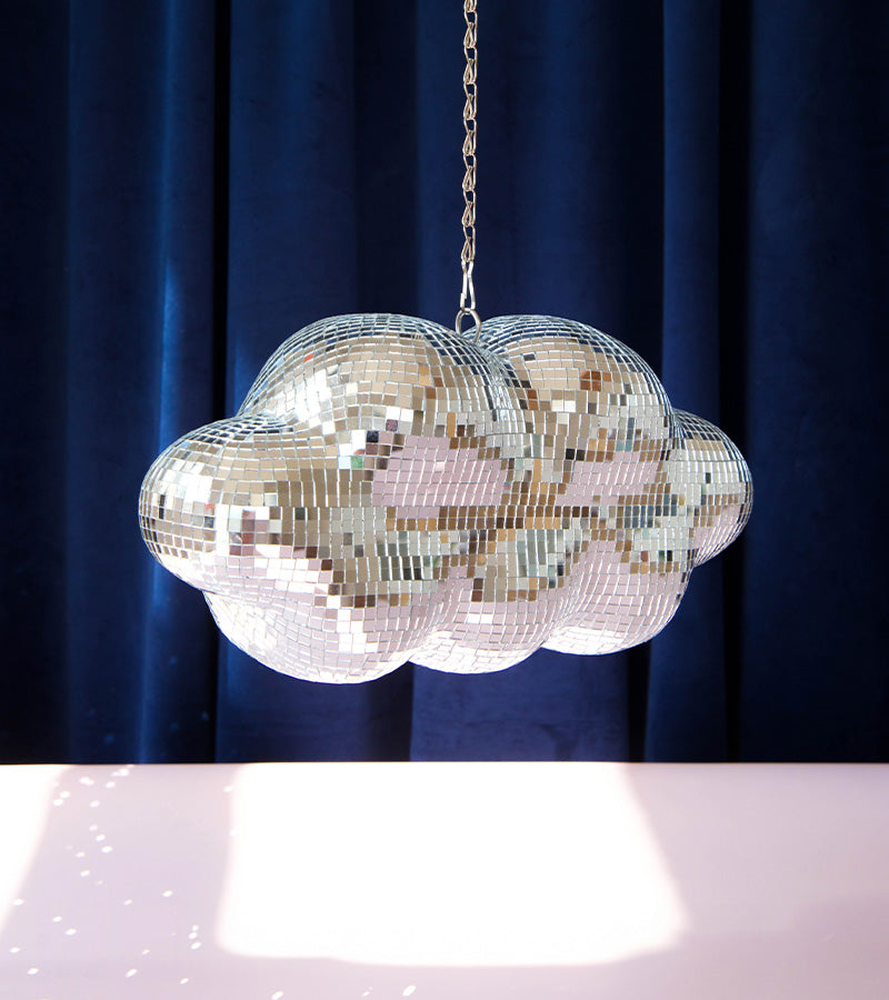 L'avant gardiste Nuage à suspendre Disco brillant