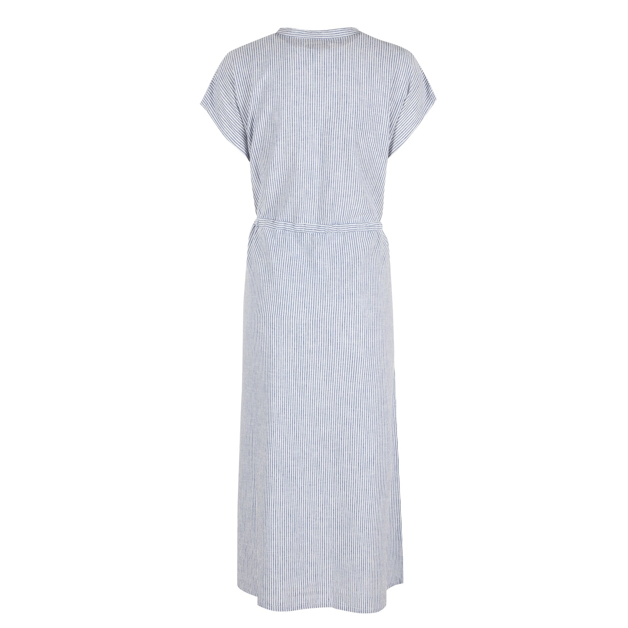 Robe longue bleue femme fluide taille 34 au 42