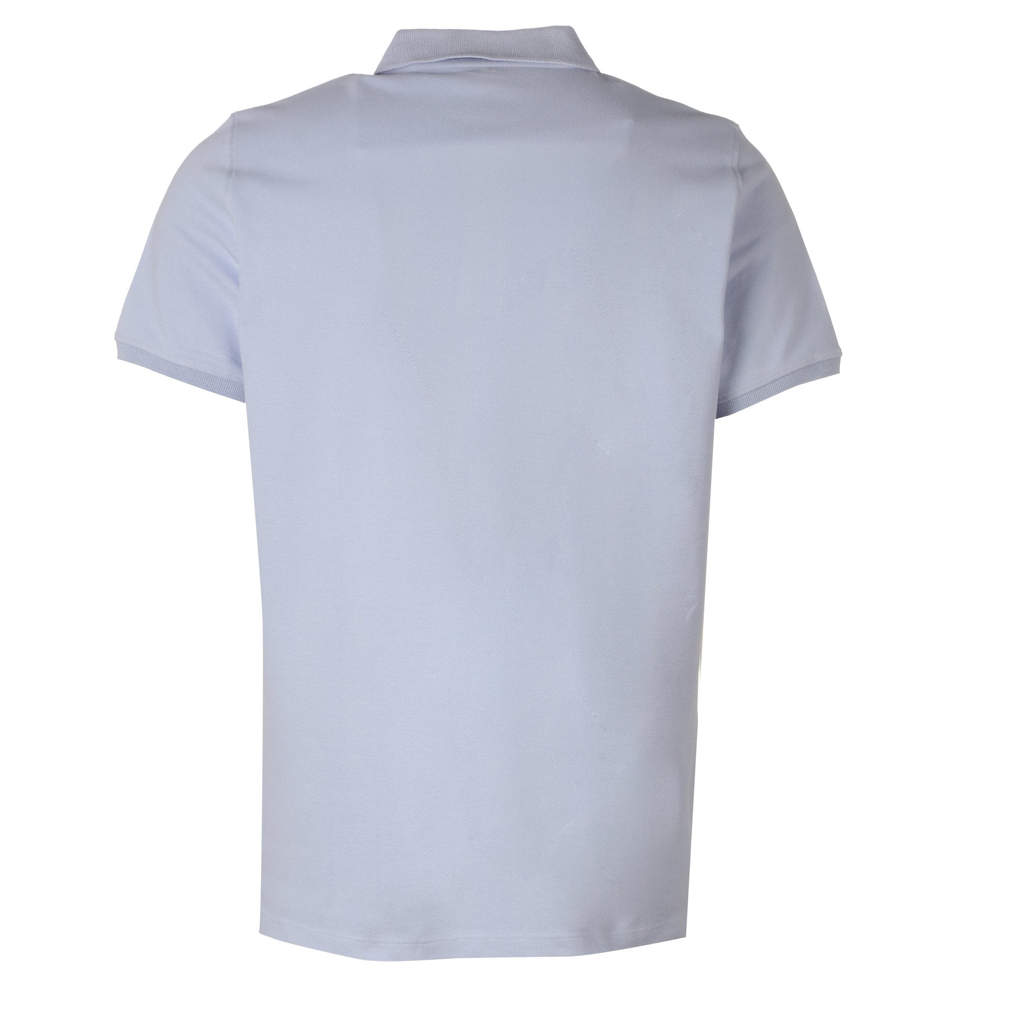 Polo manche courte Bleu homme coton