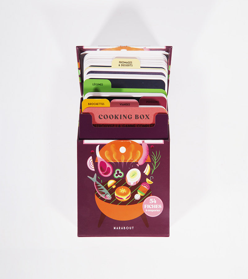 L'avant gardiste Cooking Box Barbecue Plancha fiches recettes