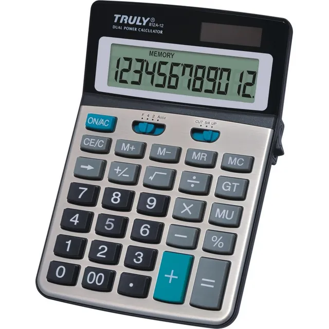 Safe Tool Fournitures de bureau calculatrice 12 chiffres racine