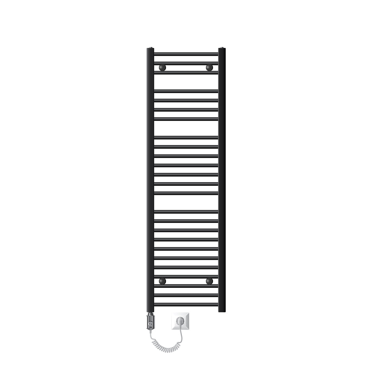 ECD Germany LuxeBath radiateur électrique 400x1500 anthracite