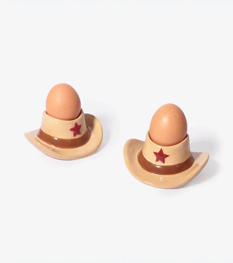 L'avant gardiste set coquetiers cowboy chapeau fun