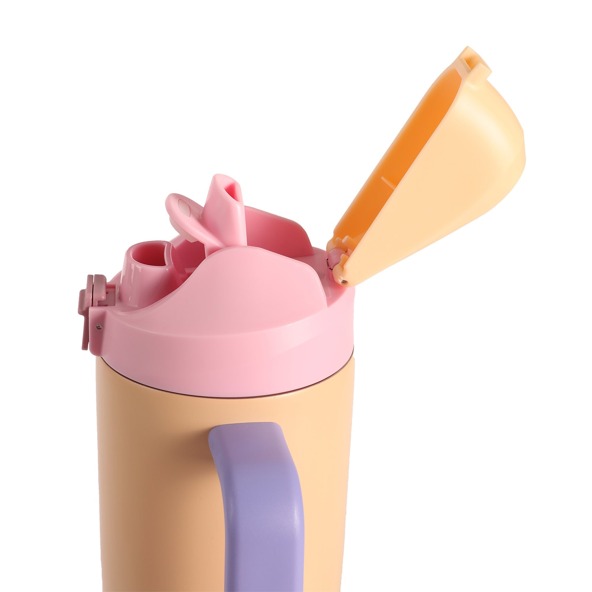 Stokomani Voyage Mug de transport poignée 900ml Vert