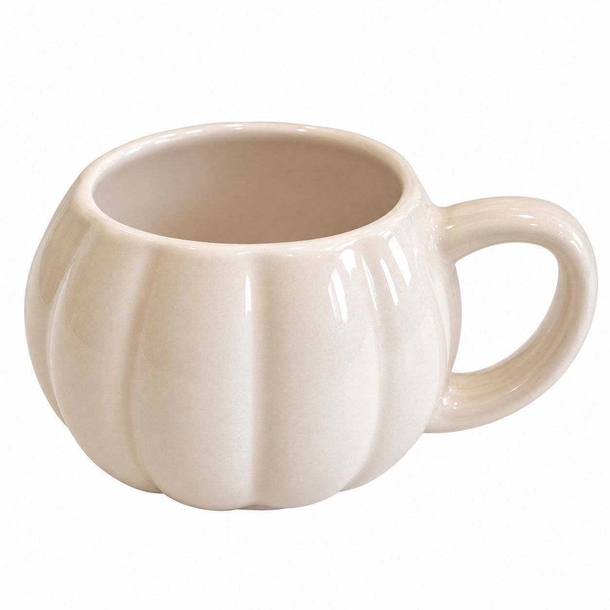 Cook Keen mug citrouille grès beige 200 ml
