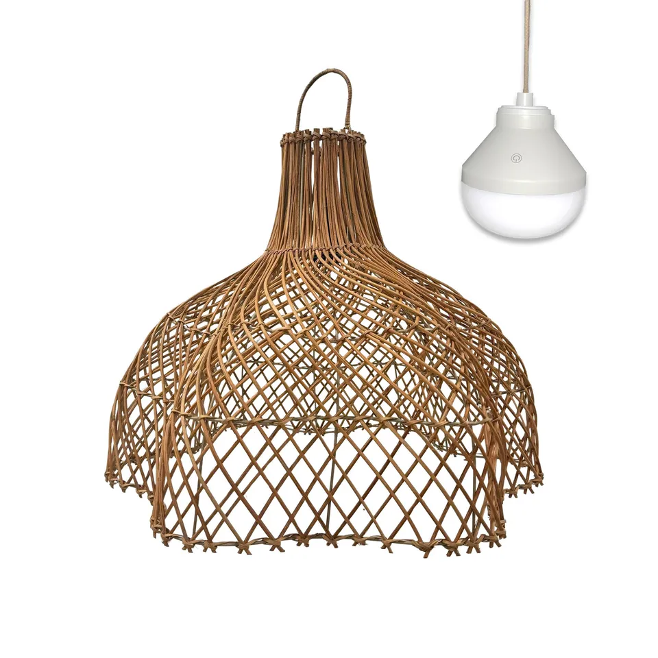 Red Deco Aria Nomad suspension rotin sans fil LED RGB