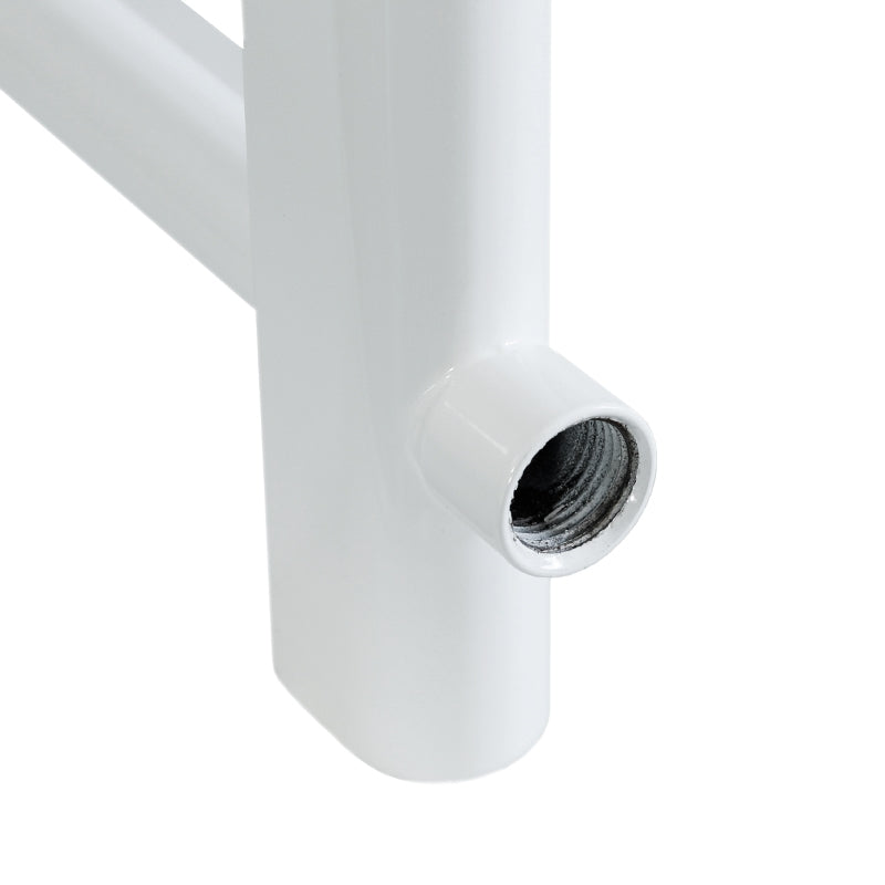 LuxeBath 600x1800 sèche-serviettes blanc droit eau chaude