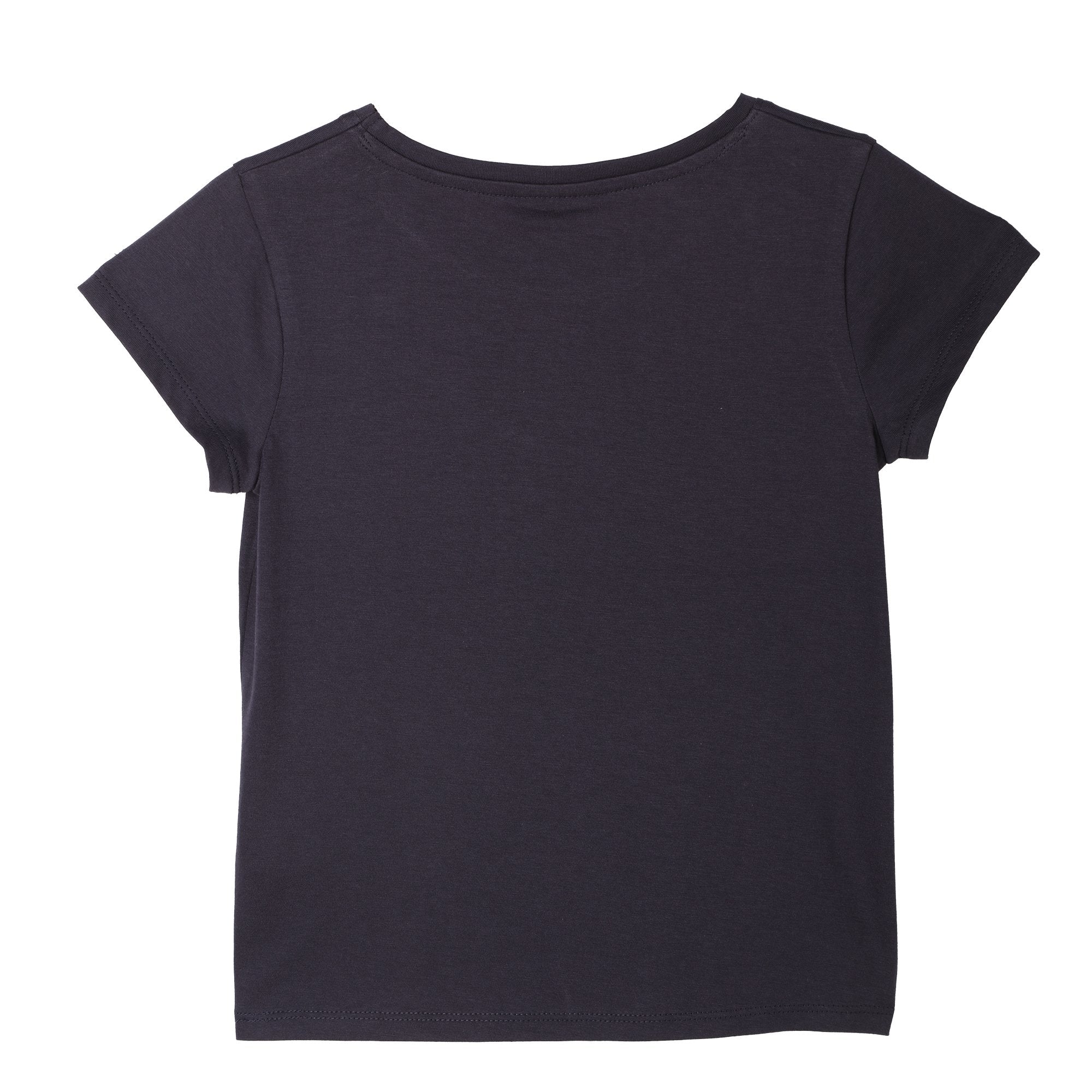 Stokomani Mode Tee-shirt bleu foncé enfant coton
