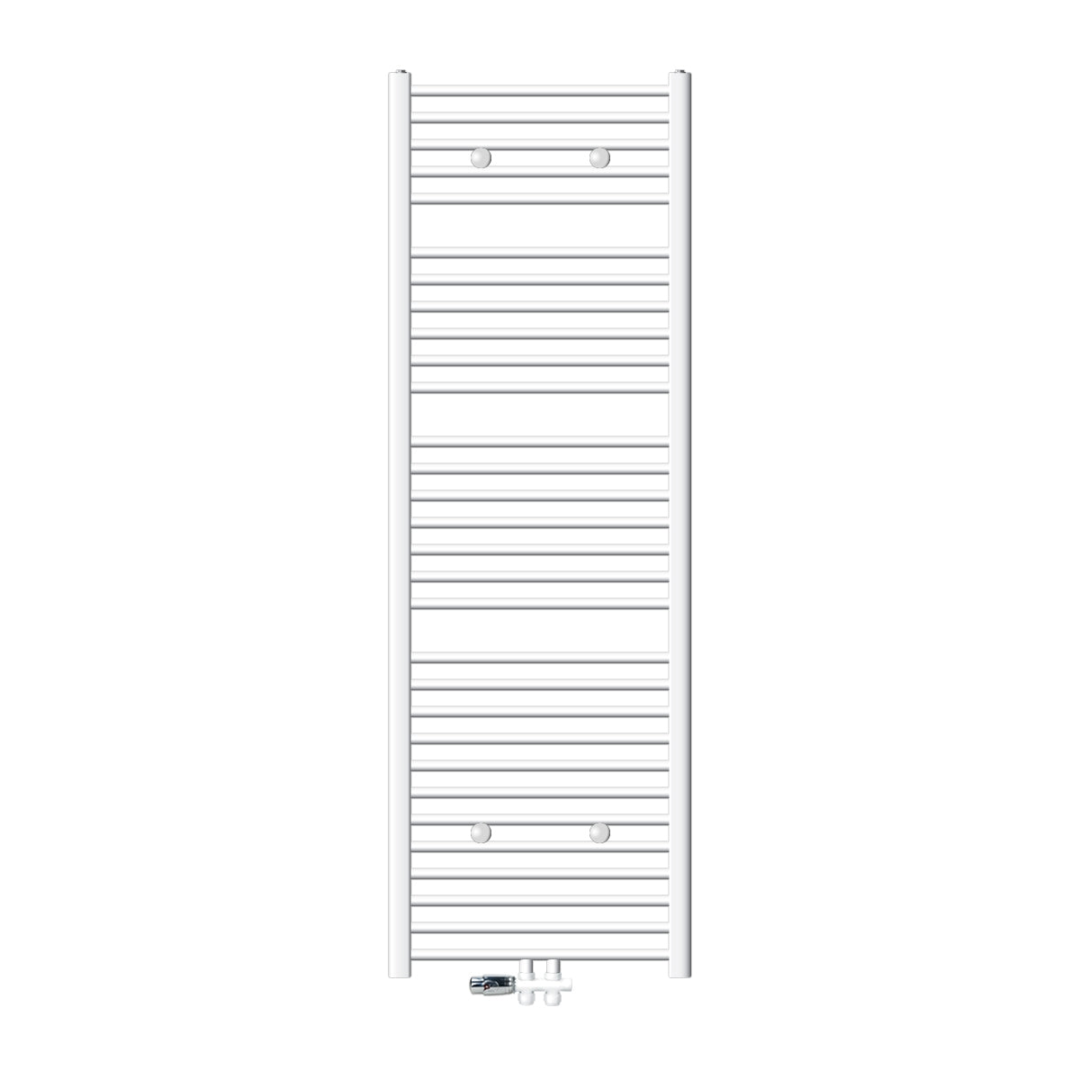 ECD Germany radiateur sèche-serviettes blanc droit 600x1800 avec kit