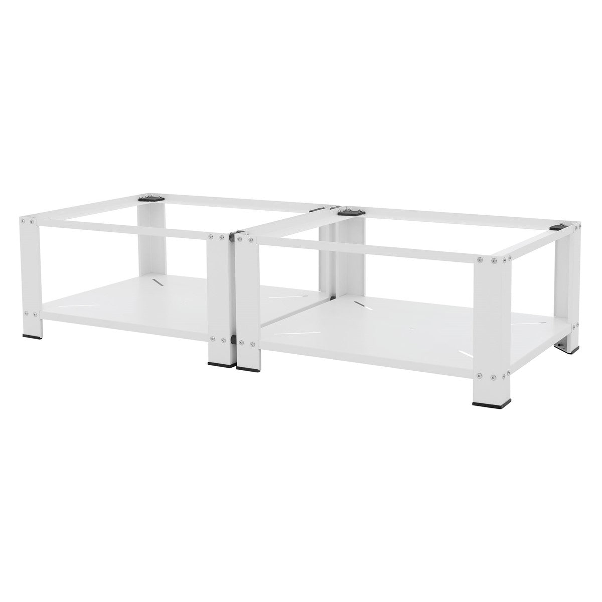 ECD Germany Möbel ML-Design socle lave-linge acier noir 32 cm