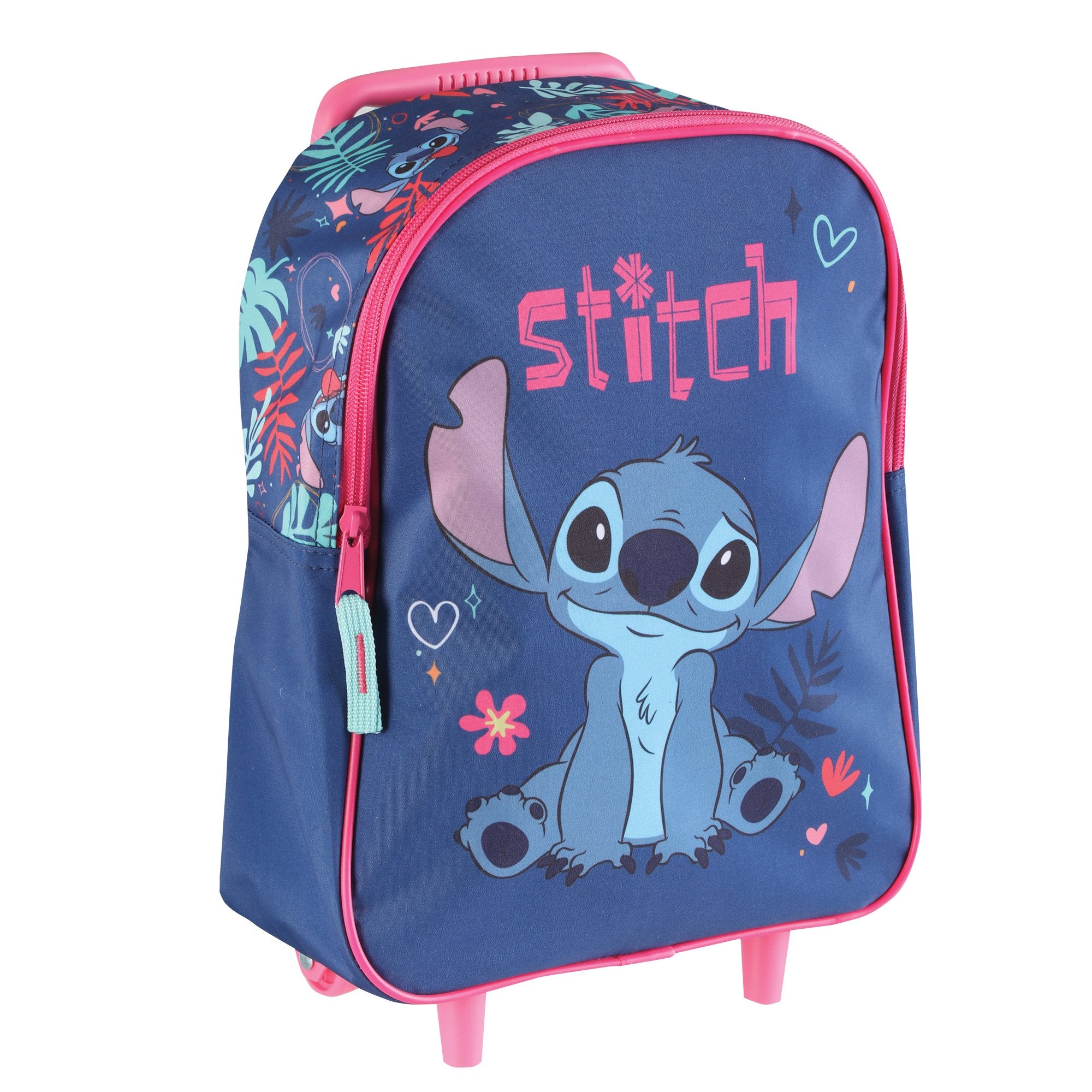 Stokomani Scolaire Sac à dos à roulettes Stitch