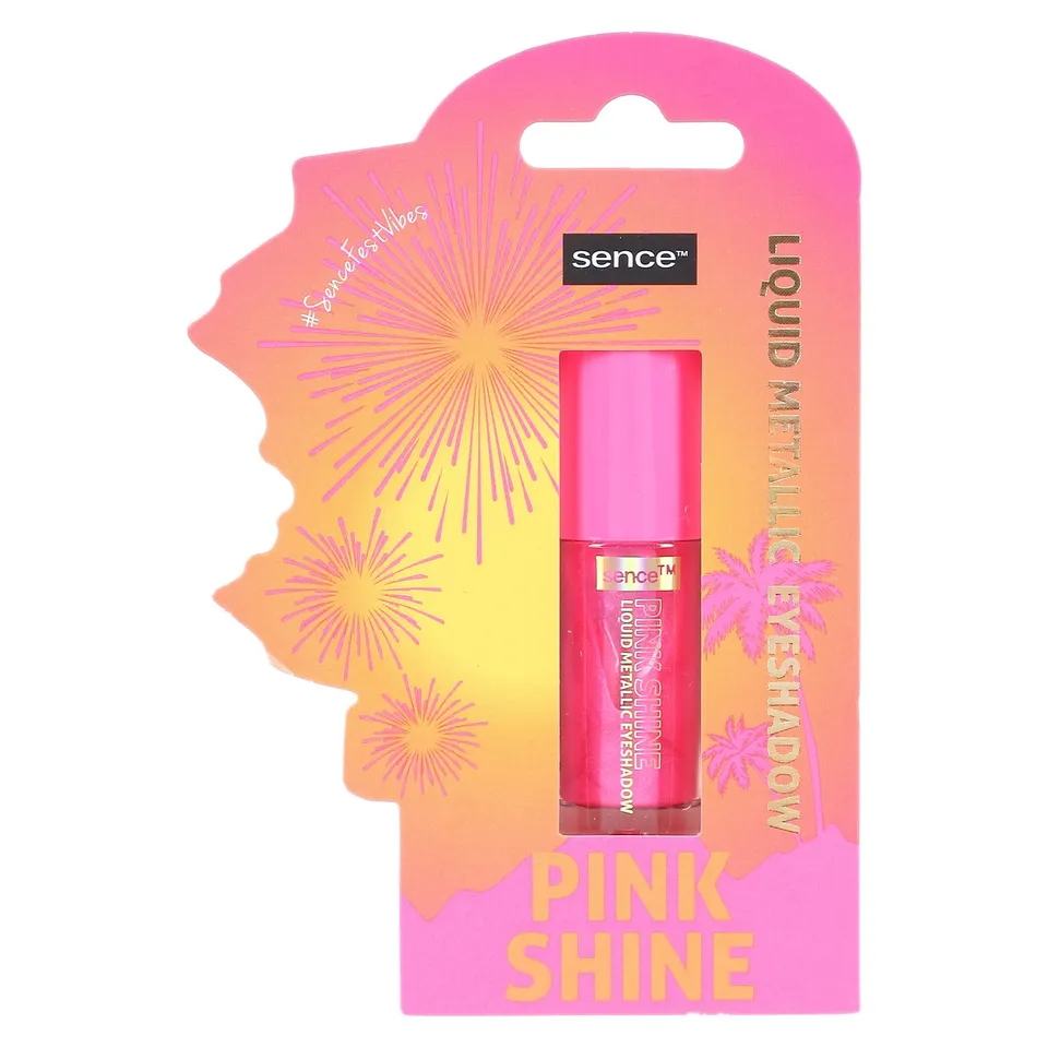 Stokomani fard à paupière liquide métallique rose