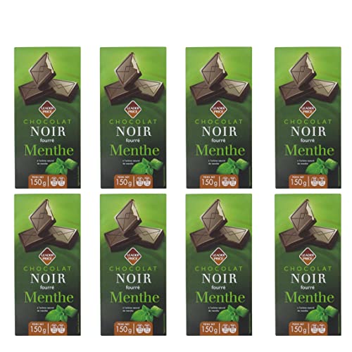 Leader Price Chocolats Chocolat Noir Fourré Menthe 150g Lot 8