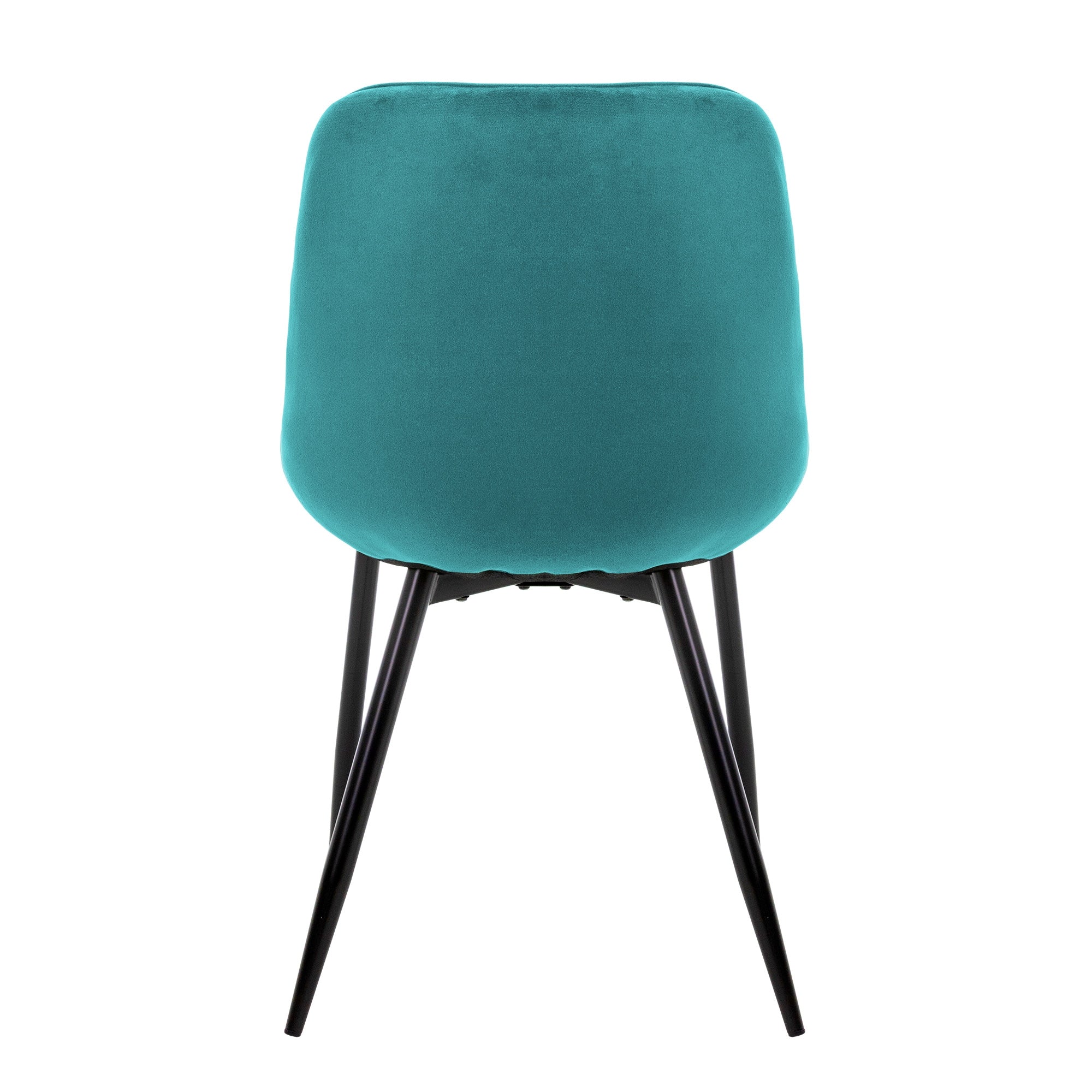 ECD Germany Möbel Chaise salle à manger velours pétrole lot 6