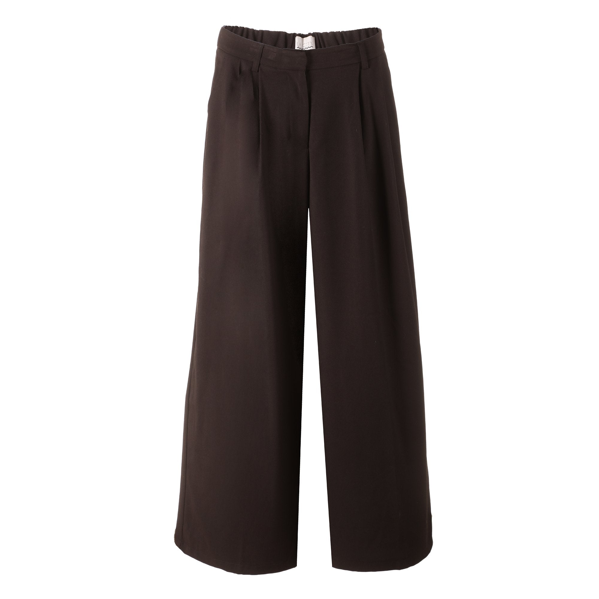 Stokomani Mode Pantalon large or femme taille 42
