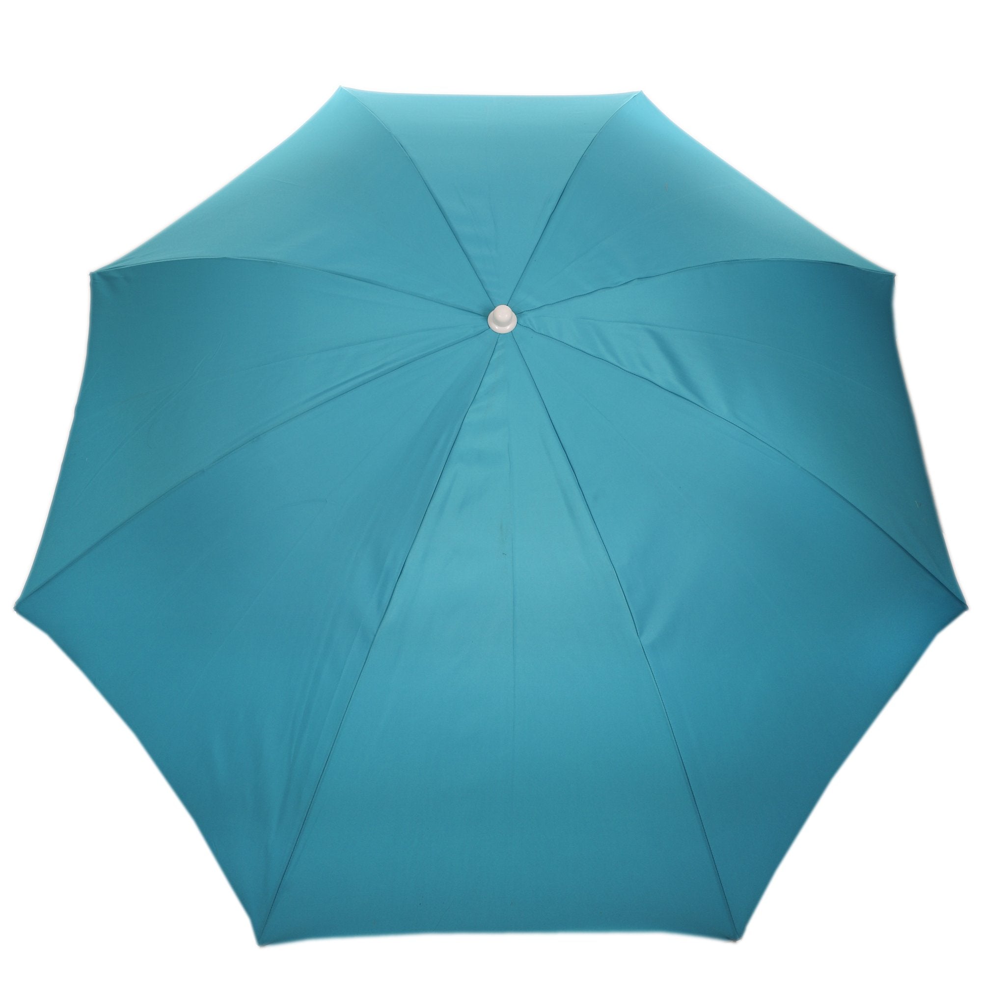 Parasol bleu 2,4 m pour jardin et terrasse