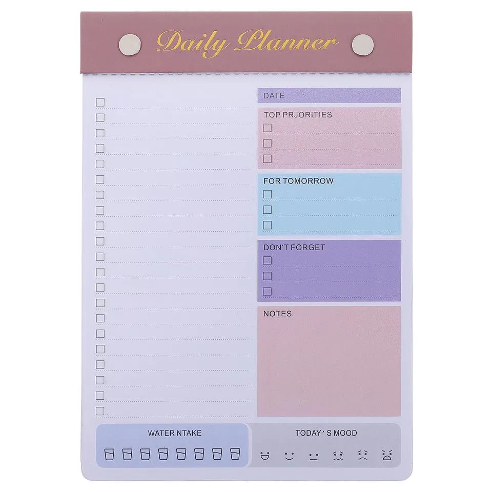 Milisten Art & Crafts bloc-notes agenda quotidien multi 22,5 cm