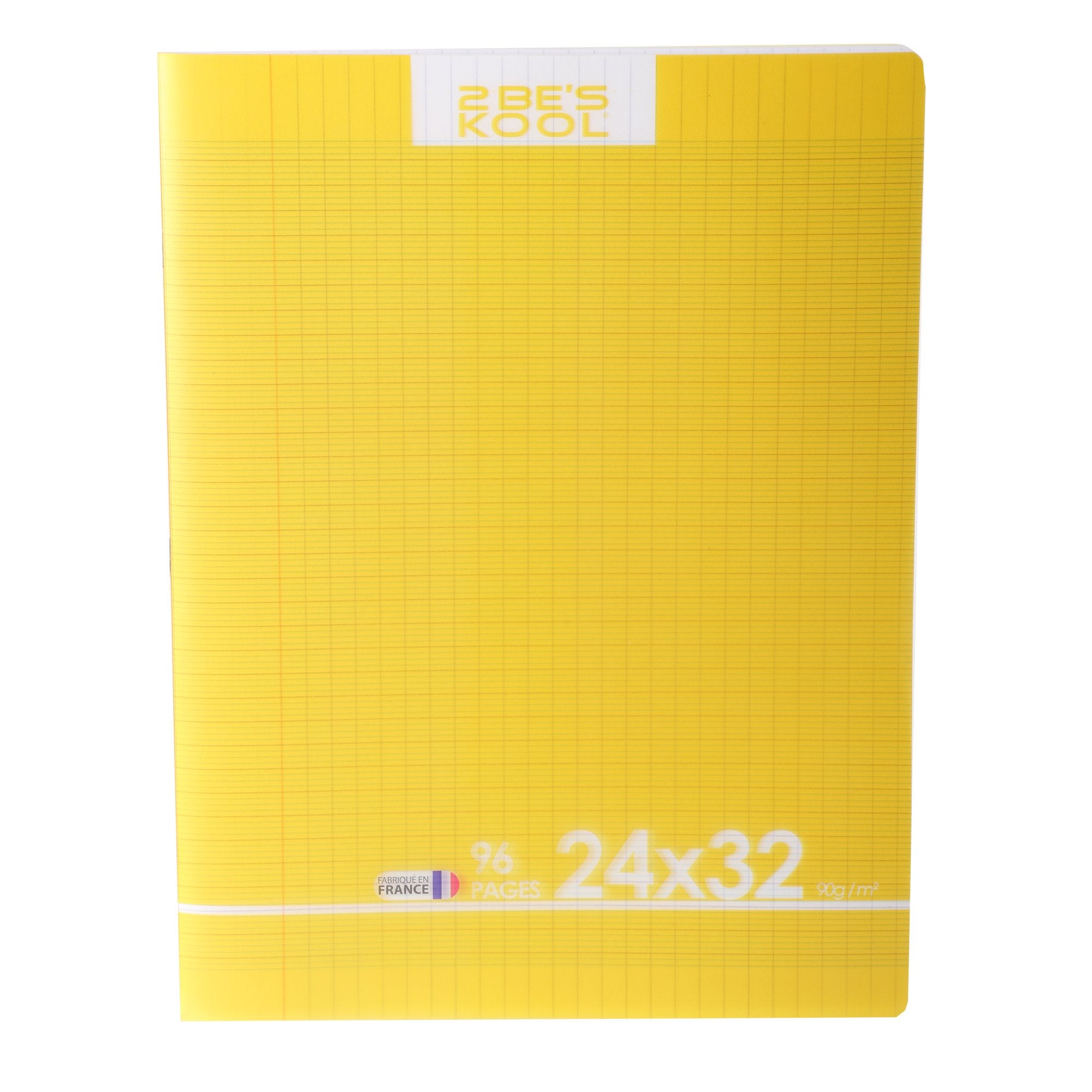 Stokomani Scolaire Cahier 96 Pages 24x32cm Polypropylène