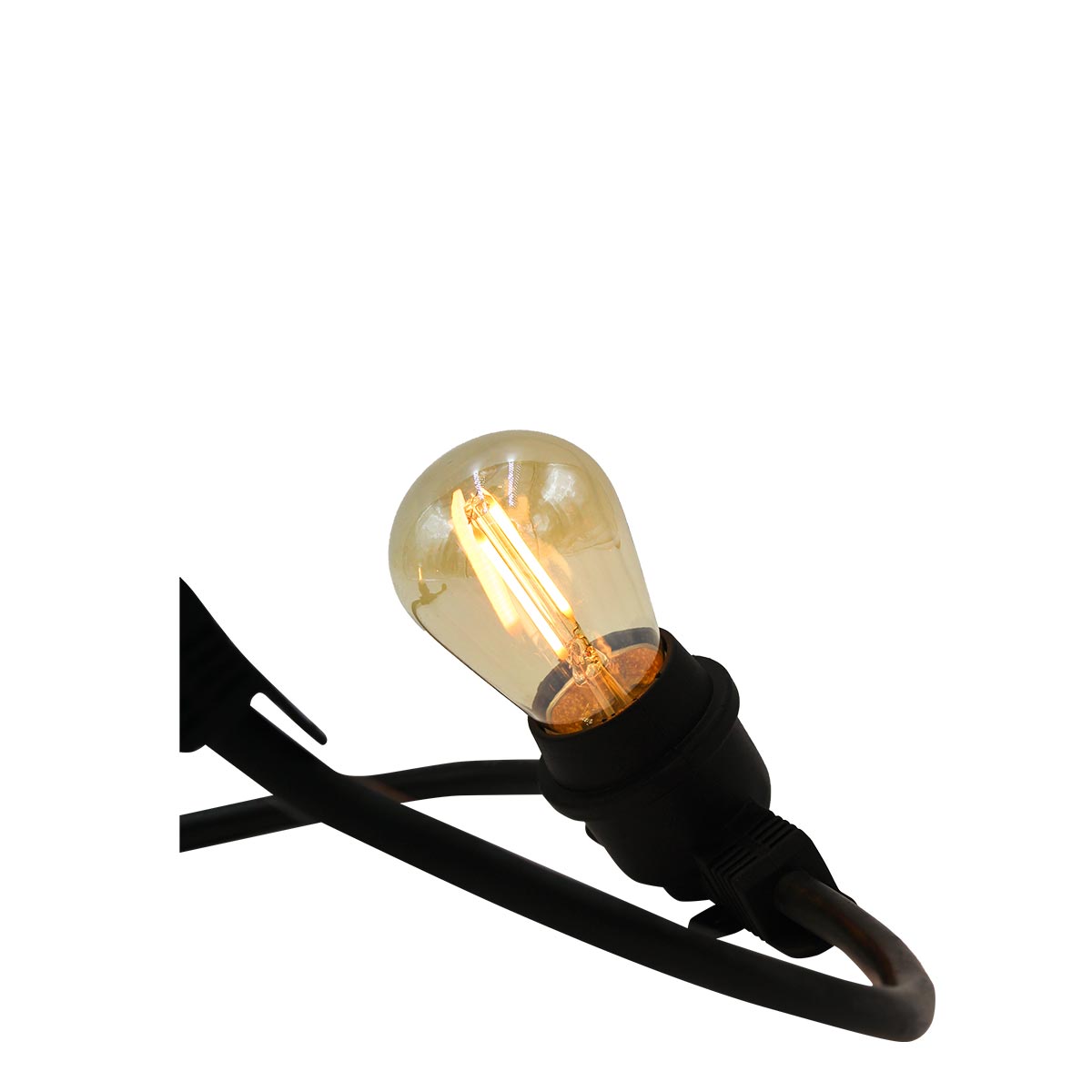 Red Deco Link Me Light guirlande connectable 5 m E27 vintage