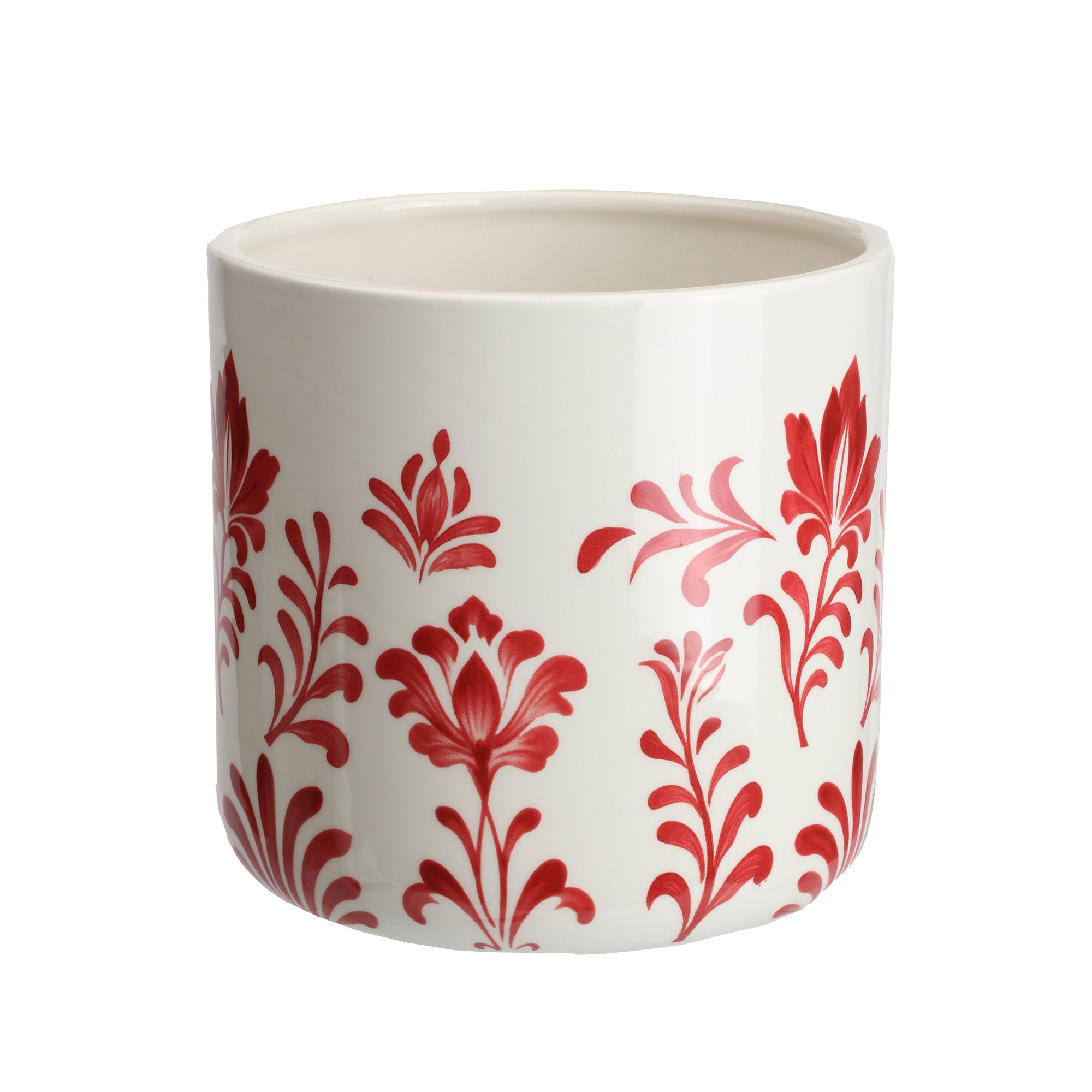 Déclic Home Vase céramique vert 16x16x16 cm dolomite