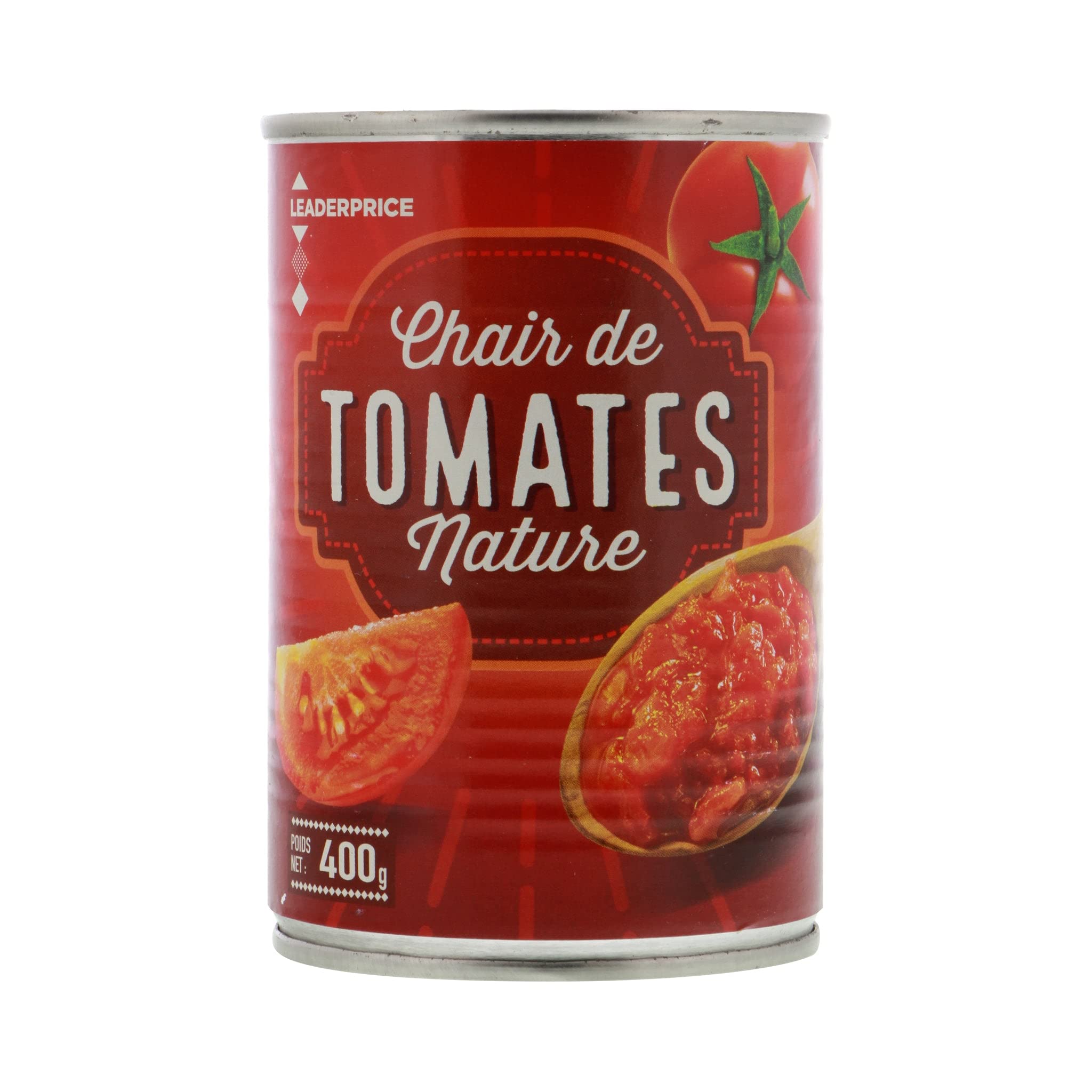 Leader Price Chair de tomates conserve 400g pour sauces