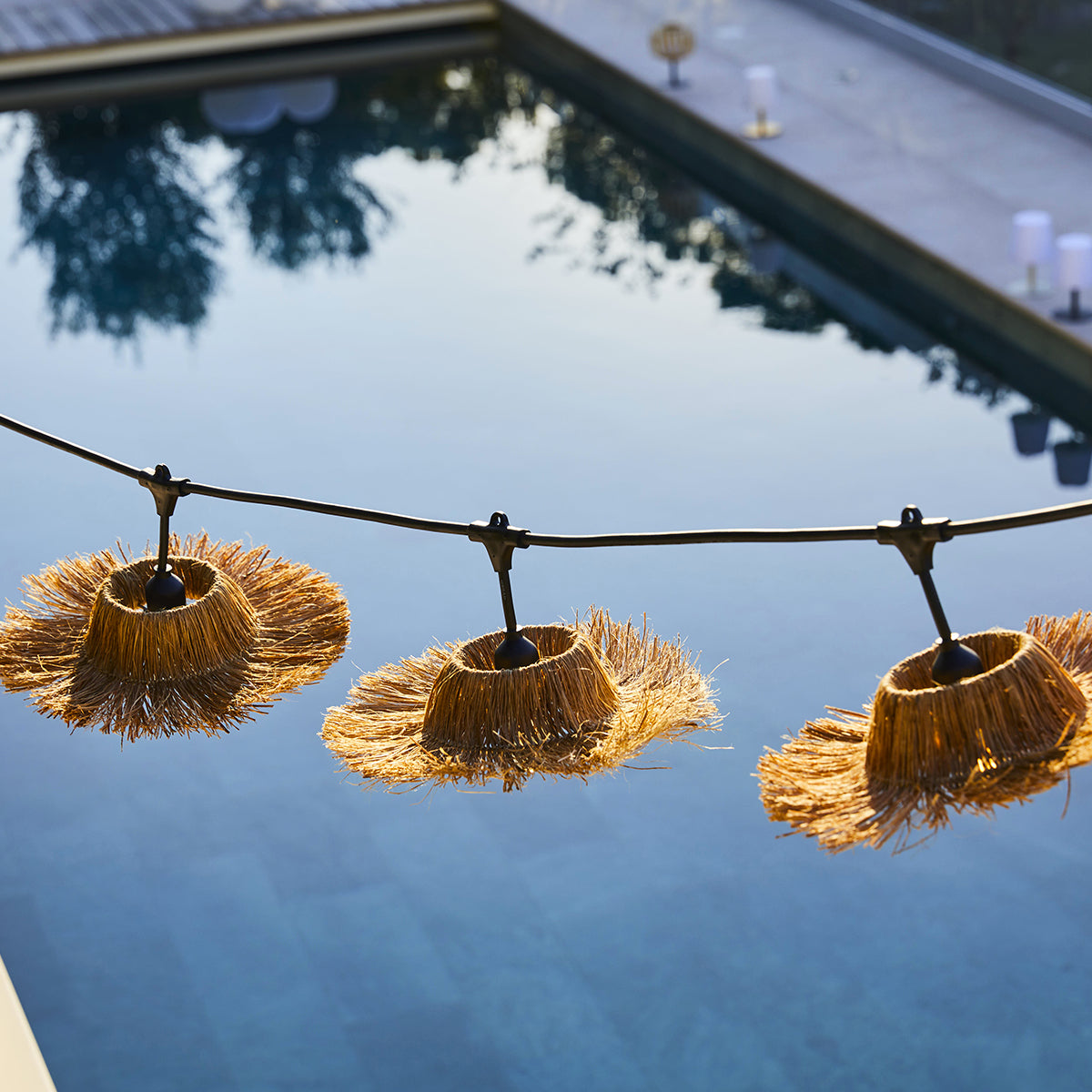 Red Deco Tahiti Light 43,8m guirlande lumineuse 70 LED