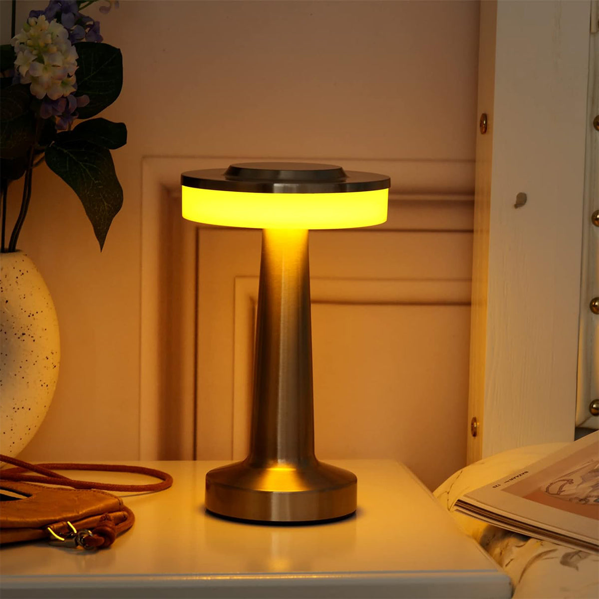 Red Deco Chicglow H21cm lampe sans fil gold lot de 2
