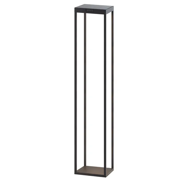 Red Deco Radia Mega borne solaire LED blanc chaud H110cm